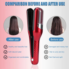 Rechargeable Cordless Split Hair Trimmer, Hair Split Ends Trimmer, Damaged Hair Remover, Hair Care Repair Treatment