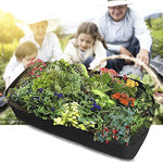 Square Planting Container, Garden Grow Bags, Felt Plant Bags, Indoor/Outdoor Grow Bags for Plants, Vegetables, Fruits