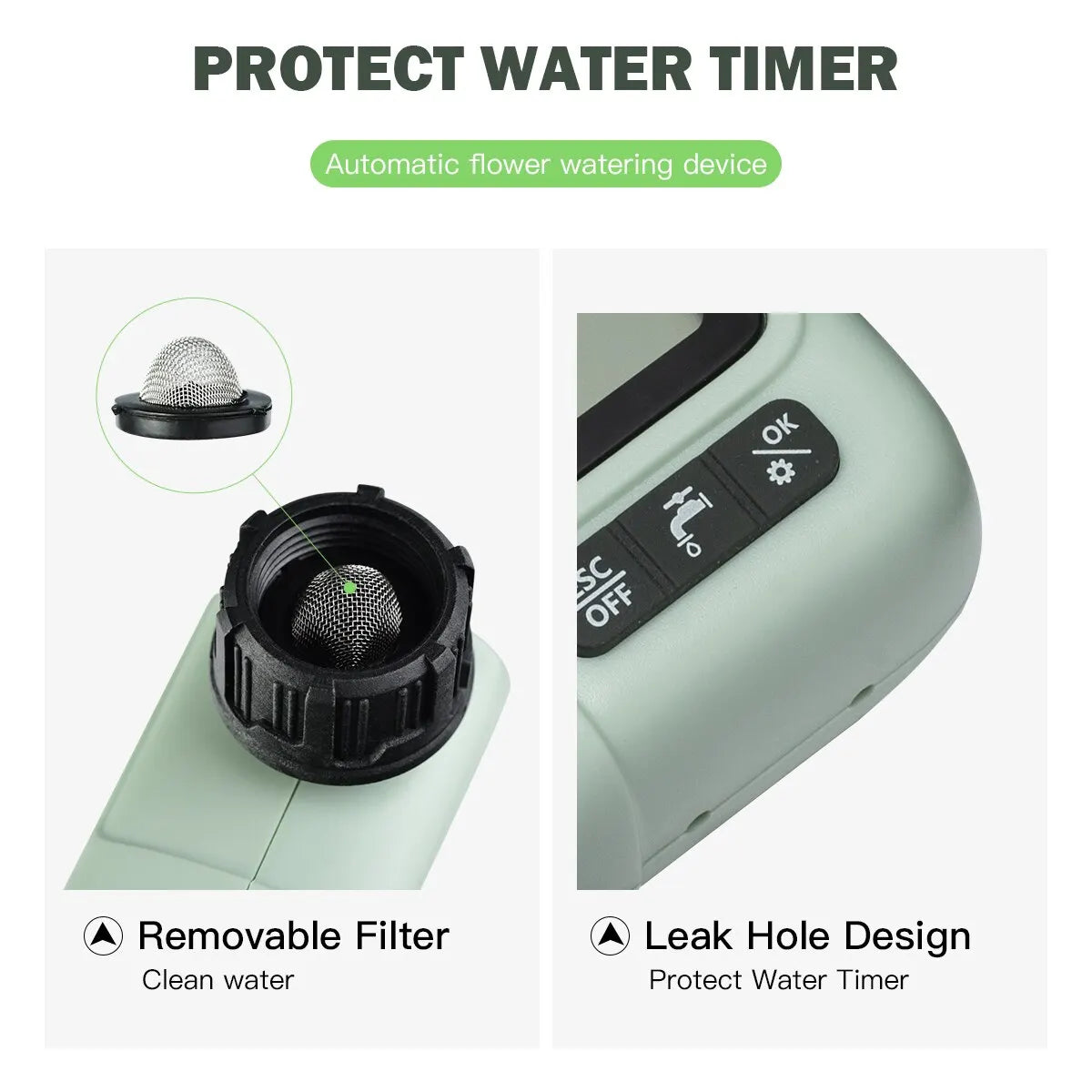 Automatic Water Timer for Sprinklers Garden Digital Irrigation Machine Intelligent Sprinkler Used Outdoors Saves Water & Time Set & Forget