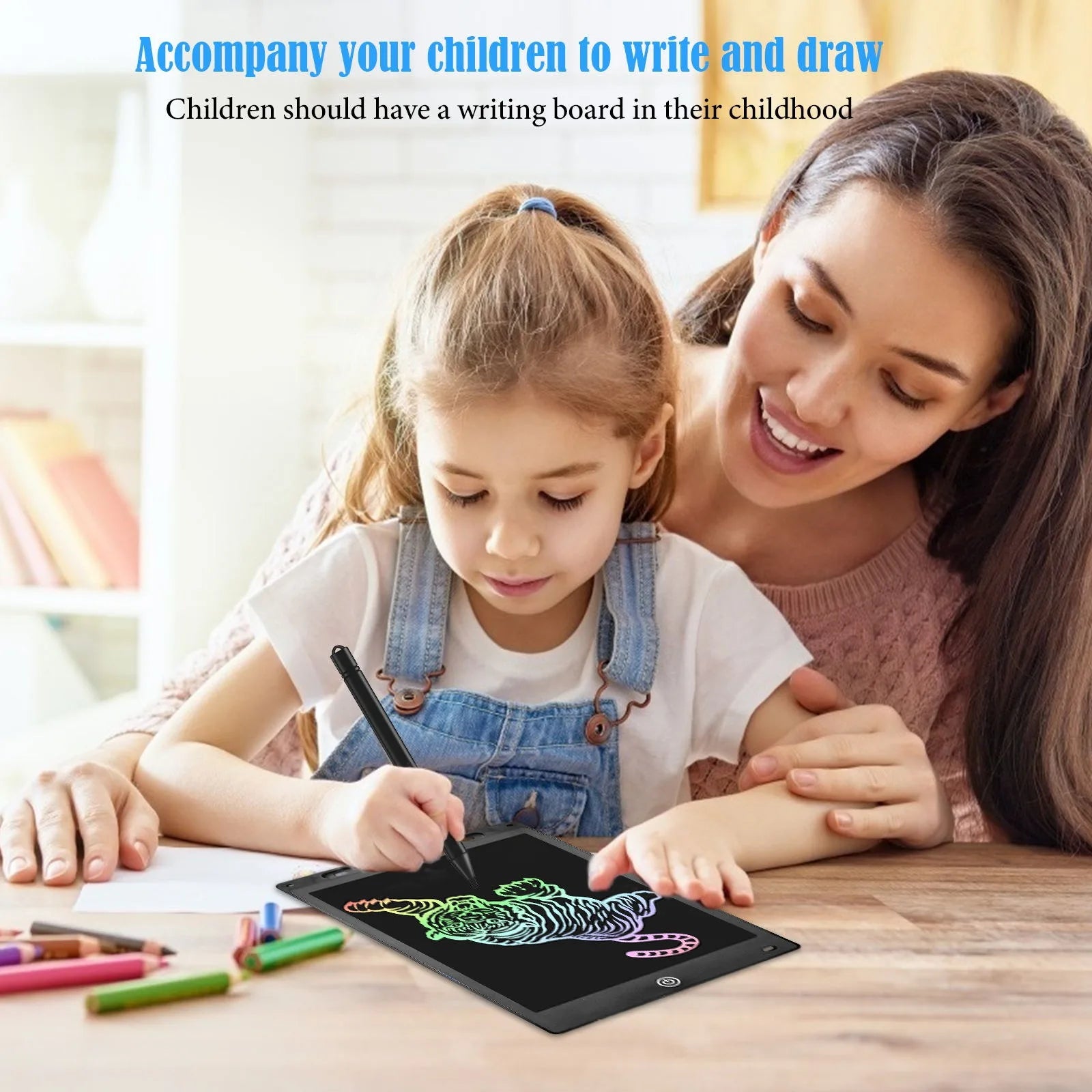 8.5/10/12 inch LCD Writing Tablet Drawing Board Montessori Educational Drawing Toys For Kids Students Magic Blackboard Toy Gift