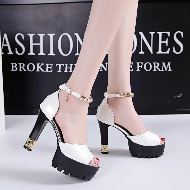 Women's Platform High Heels white