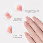 Quick Construction Nail Gel Semi Transparent Jelly Color Nail Gel Polish Strengthener Soak Off UV LED Nude Pink Gel