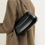 Underarm Genuine Leather Handbag Vintage Shoulder Bag Luxury Bags High Quality Leather Purse