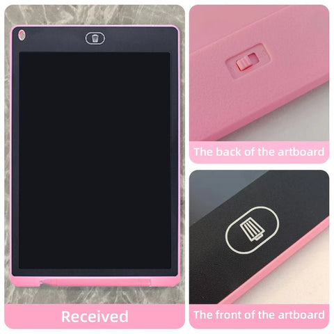 LCD Drawing Tablet Kids 8.5-12 Inch Writing Board Montessori Educational Magic Blackboard Toy Gift