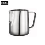 Stainless Steel Milk Frothing Pitcher Non Stick Frothing Jug Milk Steamer for Espresso Machine Latte Cappuccino Cream Frothing Pitcher
