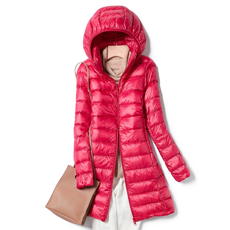 Hooded Padded Puffer Down Coat