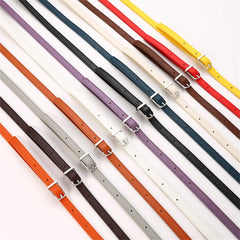 PU Leather Shoulder Bag Replacement Strap 20cm Long Bag Handles DIY Replacement Purse Handle for Handbag Belt Strap Bag Accessories