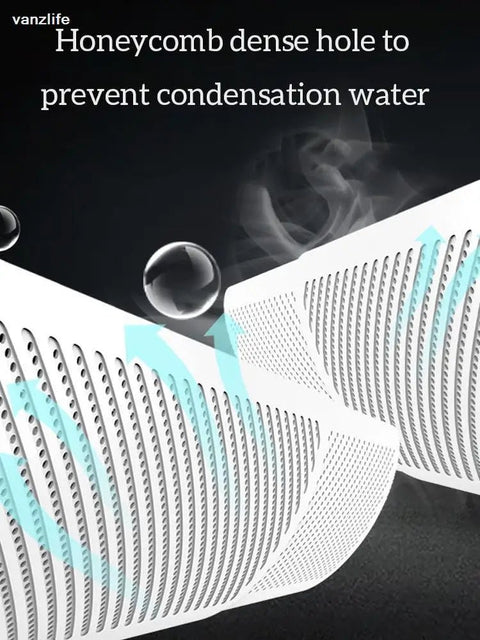 Air Conditioner Deflector Universal Wall-Mounted Windshield One Way Blowing Windproof Cold Air Insulator
