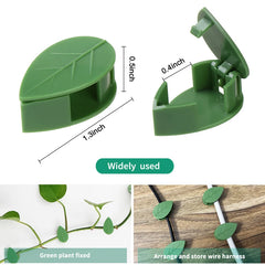Invisible Wall Climbing Plant Fixture Rattan Vine Bracket Fixed Buckle Leaf Clips Traction Holder Garden