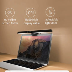 50cm LED Computer PC Monitor Screen Lamp Connect on top of Monitor Eye-Care Desk Lamp Bar Dimming Reading USB Powered Hanging Table Lamp