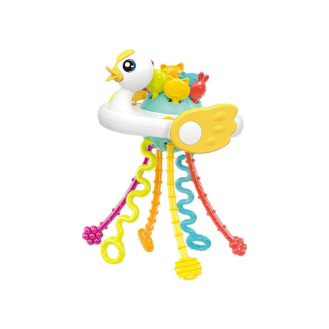 Montessori Pull String Toy Baby 1-3 Years Sensory Activity Motor Skills Development Toddler Gift
