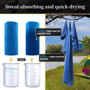 Quick-Drying Sports Towel 40x80CM Blue Grey Green Orange Swimming Gym Fitness Towel Camping Running Beach Washcloth Towels