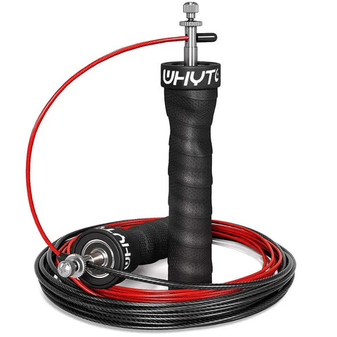 Jump Rope Speed Skipping Crossfit Anti-Slip Handle Fitness Workout Exercise Cardio Training Tool