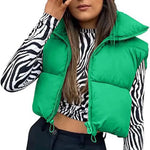 Puffer Vest Green