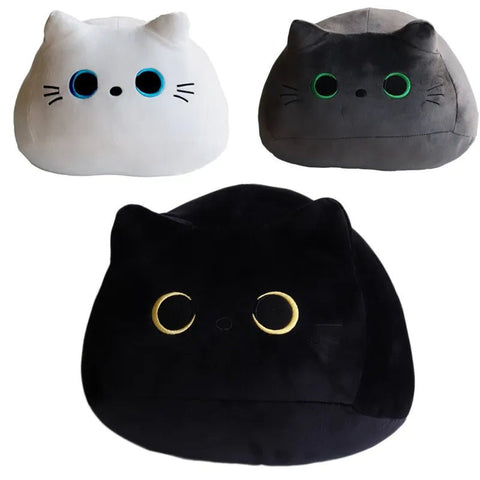 Cat Plush Pillow Kids Black 8cm Cute Stuffed Animal Toy Soft Quality Gift Holiday