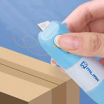 Thermal Paper Privacy Protection Tool with Unboxing Knife and Information Blackout Stamp With Unboxing Knife