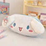 Cartoon Plush Pencil Case for Kids & Adults Cute Plush Cosmetic Bag Large Capacity Student Supplies