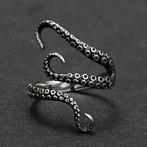 Snake Ring Women Vintage Handmade Unique Irregular Design Fashion Birthday Party Jewelry Gift Accessories