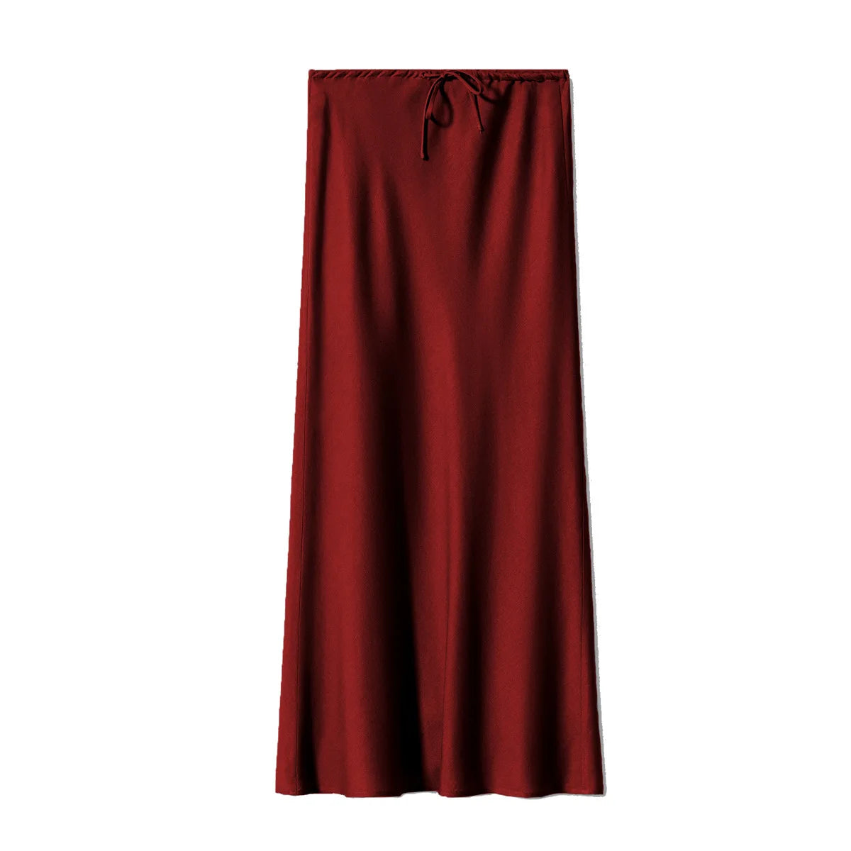 Red skirt on a white background