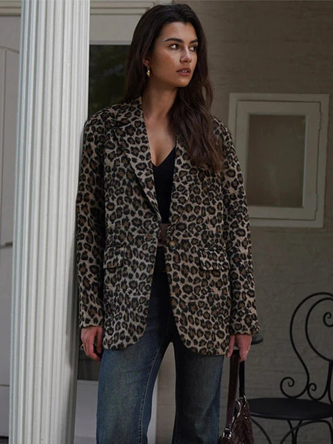 Leopard Pattern Jacket 