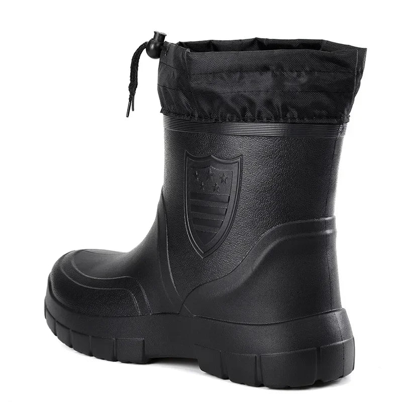 Unisex Ultra-Warm Insulated Winter Ankle Boots with Non-Slip Sole Waterproof