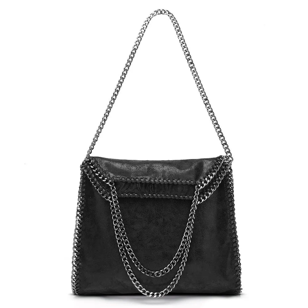 Women's Luxury Soft Shoulder Bag With Chain High Quality Crossbody Boutique Fashion Tote Bags