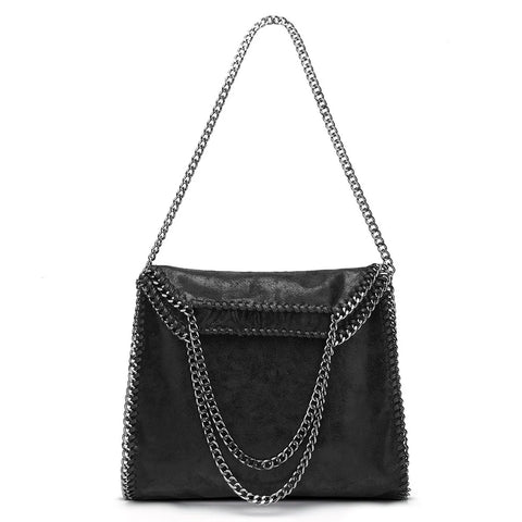 Shoulder Bag Women Luxury Soft Chain Crossbody Chic Designer Inspired Tote Handbag Purse