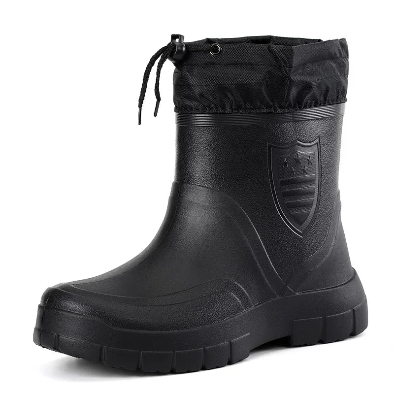 Unisex Ultra-Warm Insulated Winter Ankle Boots with Non-Slip Sole Waterproof