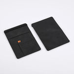 PU Leather Passport Wallet Travel Document Card Holder