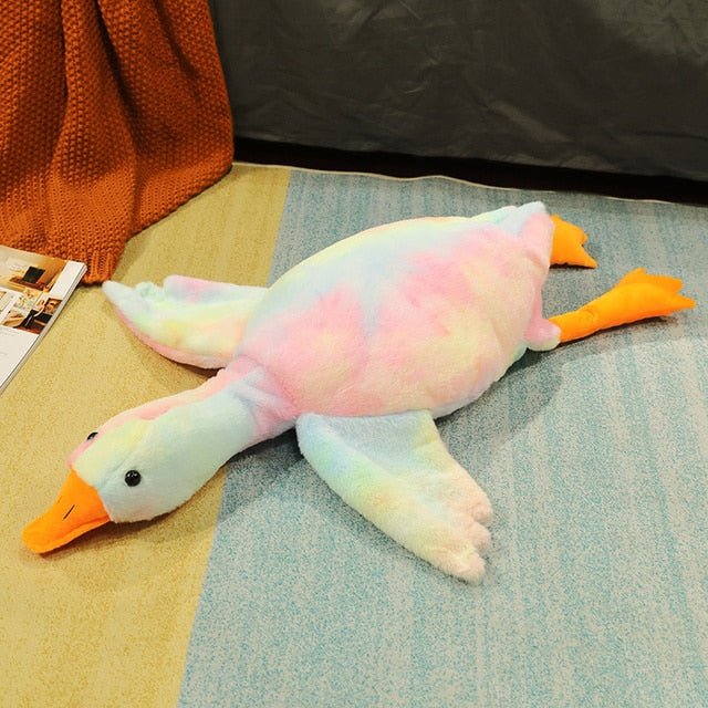 Goose Stuffed Animal Kids Giant Plush Toy Long Neck Big White Cute Soft Fluffy Pillow Gift