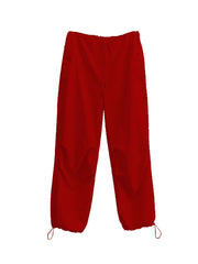 Women's Drawstring Cargo Pants Wide Leg Pants