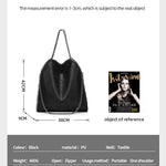 Women's Luxury Soft Shoulder Bag With Chain High Quality Crossbody Boutique Fashion Tote Bags