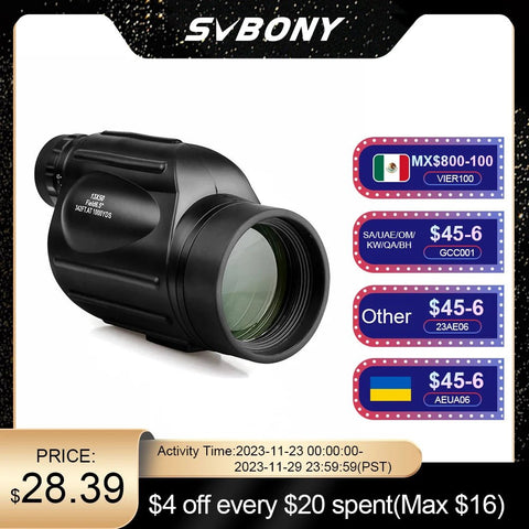Monocular Telescope Professional 13x50 Powerful Mini Outdoor Camping Hiking Travel Bird Watching