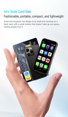New SERVO 15SE 3.0" Mini Smartphone Dual SIM 3G WCDMA Android 8.1OS 2GB+16GB GPS WIFI Portable Small Mobile Phone Low Price Great Gift