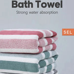 Best High-Absorption Striped Bath Towels for Ultimate Comfort