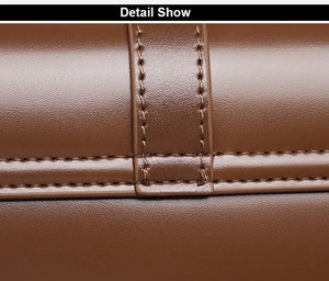 Genuine Leather Women's Underarm Bag High Quality Shoulder Crossbody Bags New Fashion Retro Bags