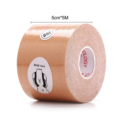 Body Lift Tape Women Sticky Breathable Adhesive Strapless Dress Bra Chest Cover Fashion Accessory