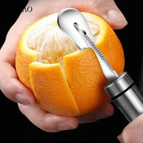 Fruit Peeler Stainless Steel Orange Lemon Apple Practical Kitchen Gadget Household Tool Accessory