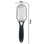 Pedicure Foot File, Wet/Dry Foot File, Stainless Steel Removable Foot File Foot Care Tool