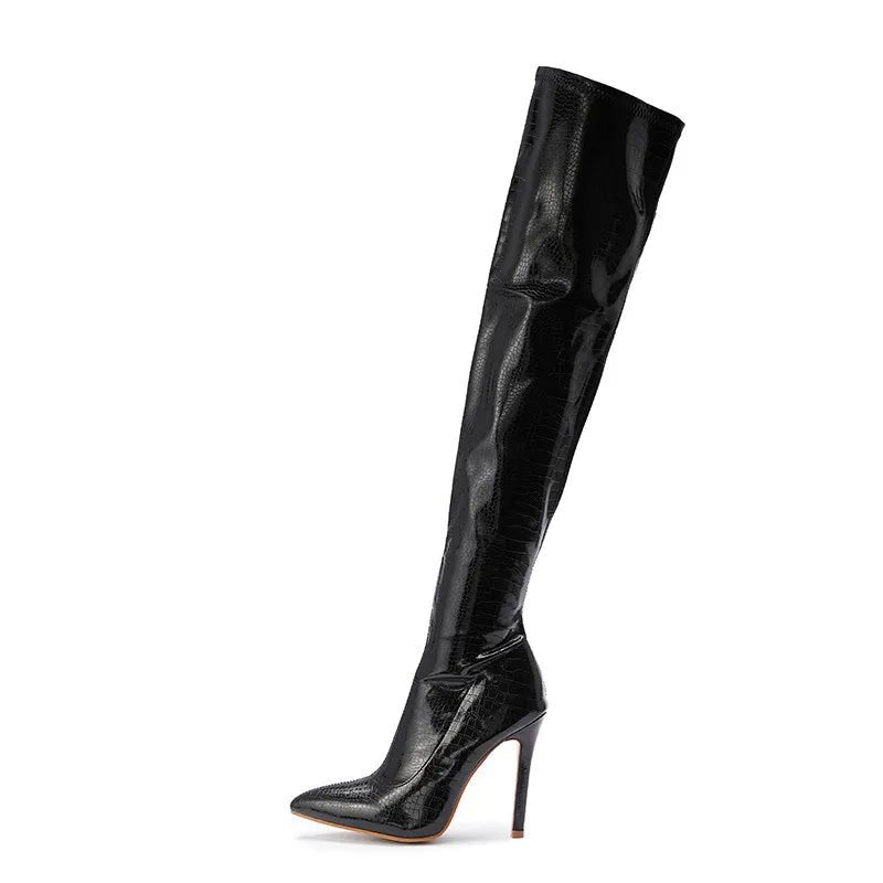 black boots