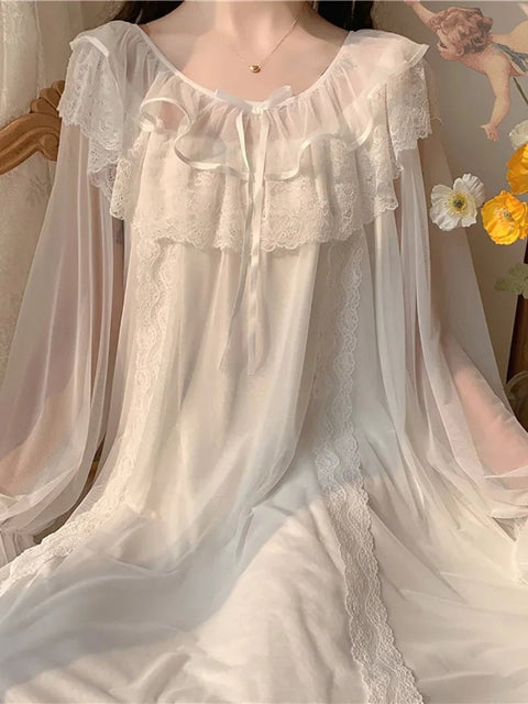 Ruffle Nightgown