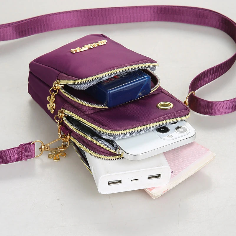 Crossbody Mini Bag, Mobile Phone Bag New Fashion Mom Coin Bag, Many Colors Available