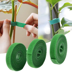 3-Rolls Green Garden Twine Plant Ties Nylon Plant Bandage Garden Hook Loop Bamboo Cane Wrap Support Garden Accessories & Tools