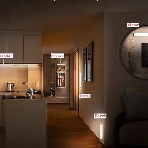 Modern interior with labeled kitchen, armoire, doorway, and porch.