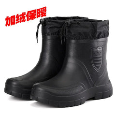 Unisex Ultra-Warm Insulated Winter Ankle Boots with Non-Slip Sole Waterproof