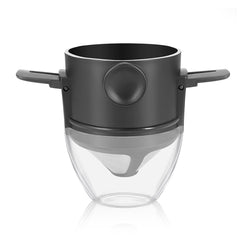 Foldable Mini Coffee Filter Portable Coffee Maker Stainless Steel Drip & Tea Diffuser for Loose Tea