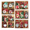 Christmas Tree Ornaments Wooden Gnomes Merry Christmas Tree Decorations Craft Supplies