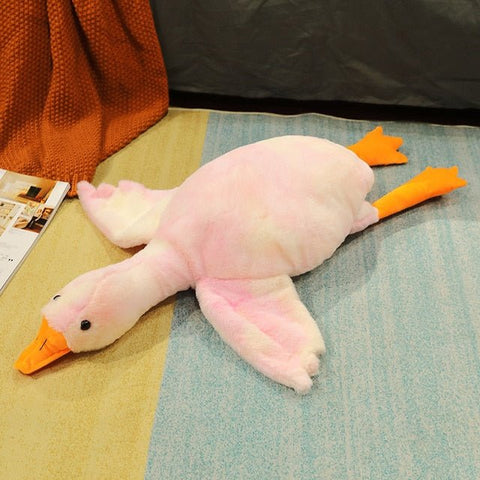 Goose Stuffed Animal Kids Giant Plush Toy Long Neck Big White Cute Soft Fluffy Pillow Gift