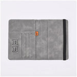 Travel Document Card Holder grey