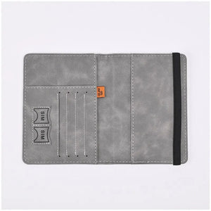 Travel Document Card Holder grey